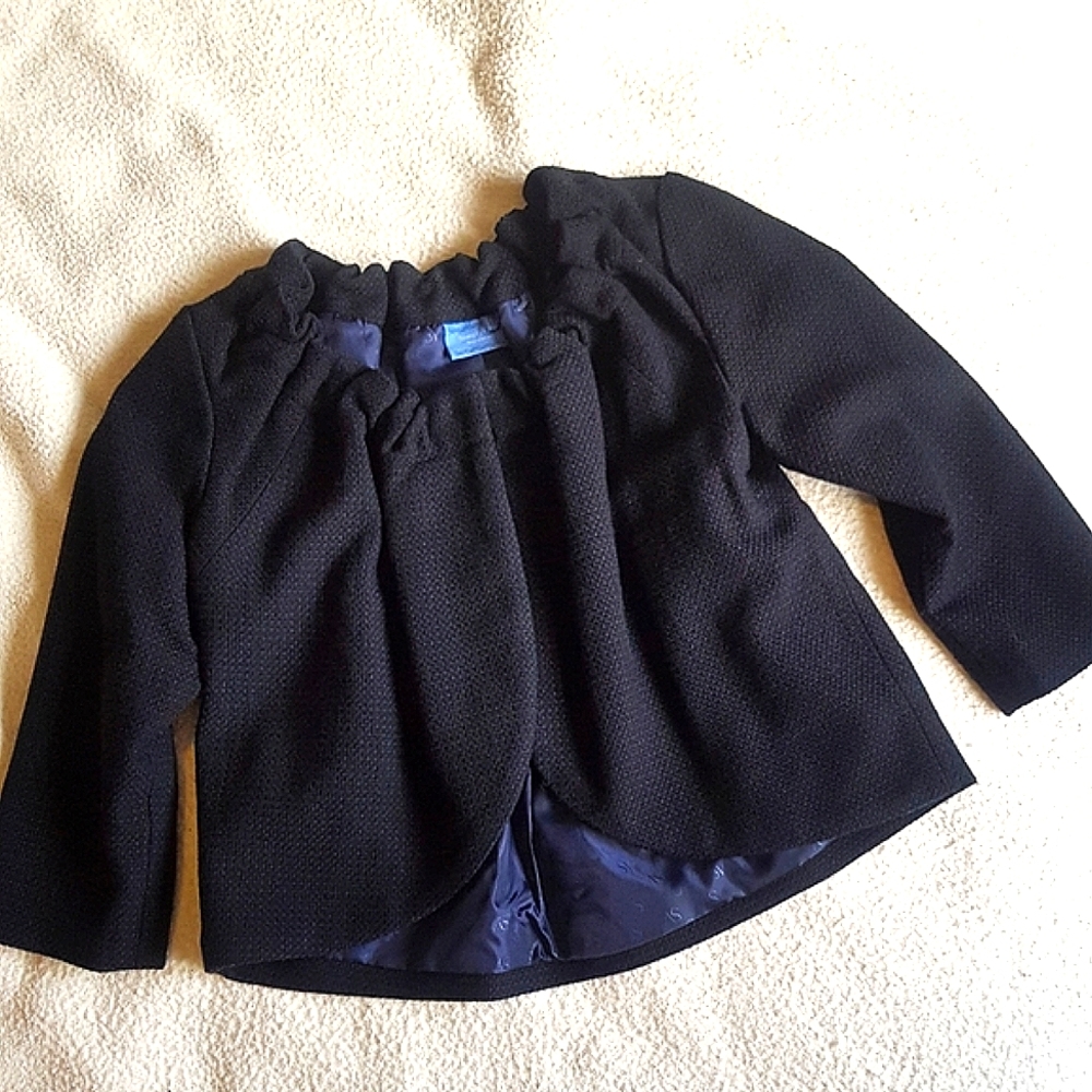 Vera Wang cropped wool jacket